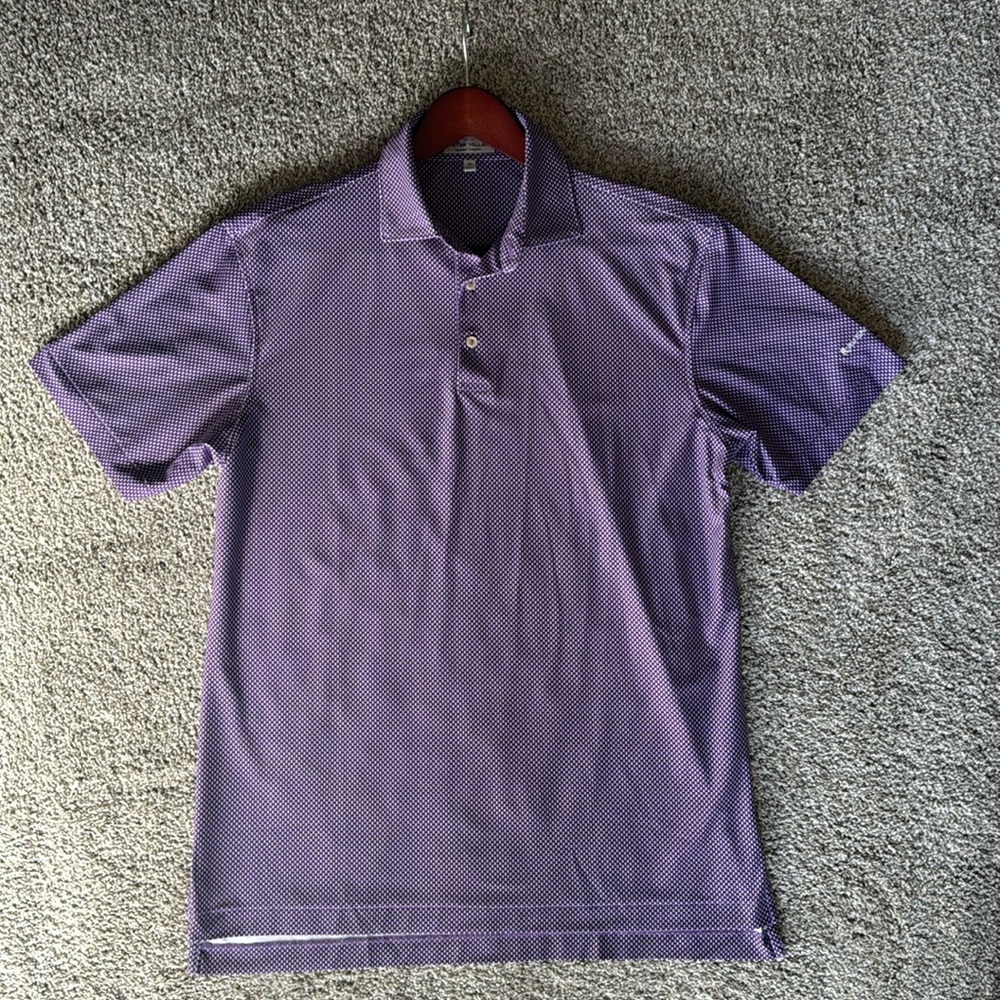 Peter Millar Summer Comfort Men’s Golf Shirt - Size Medium